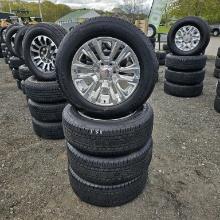 4x Continental 275 60 20 Tires In Gmc Rims