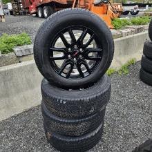 4x Bridgestone 275 60 20 Tires In Gmc Rims