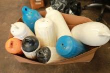 Box of Assorted Boat Bouys