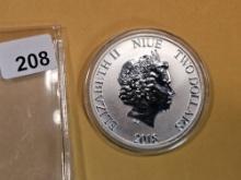 GEM 2018 Niue silver 2 dollars