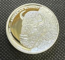 2014 1oz Silver Proof American Buffalo Bullion Coin