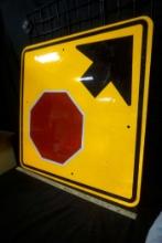 Metal Road Sign (Some Scratches & Scuffs)