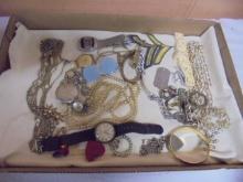 Large Group of Assorted Jewelry & Watches