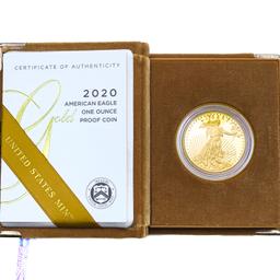 2020-W American Eagle 1oz Gold Proof Coin