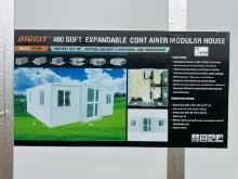 New! DIGGIT 400 Sq Ft Expandable Container Modular House