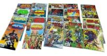 20 Marvel Comics, Genetix 1-4, Plus Limited 1-4, Super Soldiers 1-8 and Gene Dogs 1-4