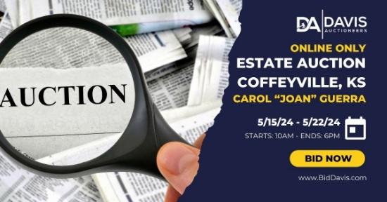 Estate of Carol "Joan" Guerra Online Only Auction