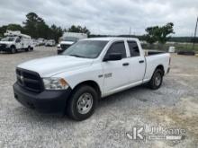 2017 RAM 1500 4x4 Extended-Cab Pickup Truck Runs & Moves)( Engine Ticking, Body Damage
