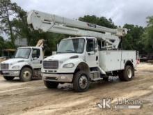 HiRanger TC55-MH, Material Handling Bucket Truck rear mounted on 2017 Freightliner M2 106 4x4 Utilit