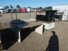 Lot of (11) Tables and (3) Cabinets