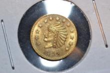 1854 California Gold Half Dollar