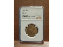 1932 $10. INDIAN HEAD GOLD PIECE NGC MS62
