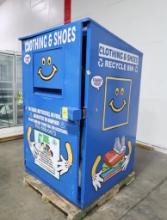 outdoor donation bin