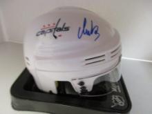 Alexander Ovechkin of the Washington Capitals signed autographed hockey mini helmet PAAS COA 896