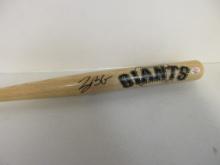 Joey Bart of the San Francisco Giants signed autographed mini bat PAAS COA 560