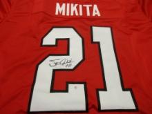 Stan Mikita of the Chicago Black Hawks signed autographed hockey jersey PAAS COA 705