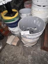 Lot, Large Qty of 5 Gallon Buckets, no contents)