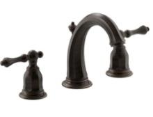 Kohler Kelston Wide Spread 2-Handle Bathroom Faucet in Rubbed Bronze