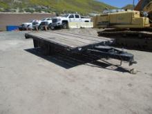 S/A Flatbed Equipment Trailer,