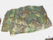 Camouflage Wet Weather Poncho