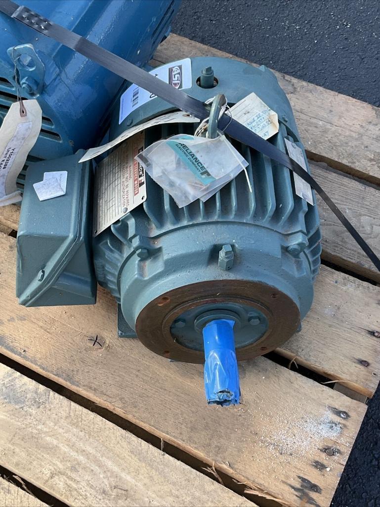 RELIANCE SYZ0051A7-RP NUCLEAR SERVICE MOTOR TYPE P 1 HP 1770 RPM 460 V 1.7A 60HZ
