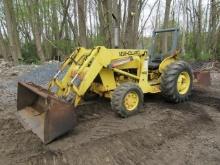 2000 NEW HOLLAND Model 445D, 4x4 Tractor Loader, s/n A444496, powered by Ford/NH 62HP diesel engine