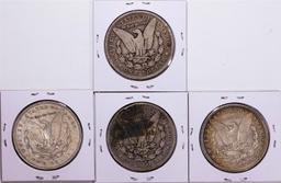 1888-1891 Morgan Silver Dollar Coin Collector's Set