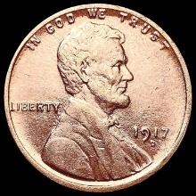 1917-D Wheat Cent CLOSELY UNCIRCULATED