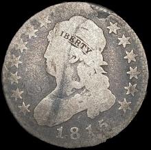 1815 Capped Bust Quarter NICELY CIRCULATED