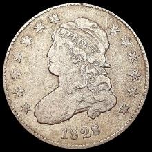 1828 Capped Bust Quarter LIGHTLY CIRCULATED
