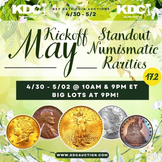 MAY KICKOFF Standout Numismatic Rare Coins 17 pt 2