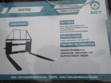 AGT Skid Steer att. Pallet Forks