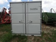 12ft. Storage Container w/ Personnel Door & Window