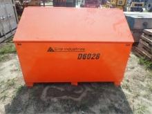 Orange Metal Job Box