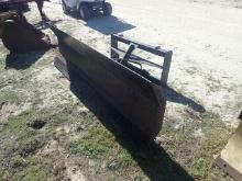 Skid Steer Quick Hitch Snow Plow