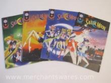 Four Sailor Moon Comic Books Nos. 1-4, Chix Comix, 14 oz