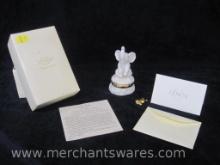 Lenox Treasures Trunk Full of Wishes Treasure Box with Gold Tone Charm, 6 oz