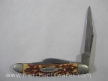 Sharp Model 380 Stainless Steel 3 Blade Folding Pocket Knife, made in Japan, 2 oz