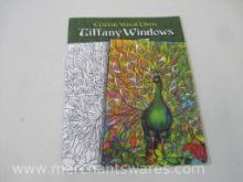 2008 Color Your Own Tiffany Windows Coloring Book by Marty Noble, 5oz