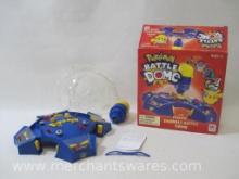 2005 Pokemon Battle Dome Set Pinball Game, See Condition in Photos, AS IS, 1 lbs 11 oz