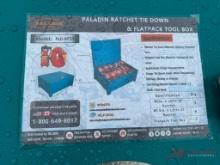 NEW PALADIN FLATPACK TOOLBOX W/ 24 RATCHET STRAPS