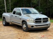 2007 DODGE RAM 3500 HEAVY DUTY PICKUP TRUCK