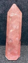 Girasol Obelisk- Pail Pink Quartz