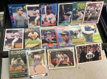 Rickey Henderson Card Collection