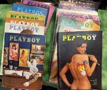 Full set of 1968 Playboy Magazines and 1970 Playboy Magazines-24 Issues total