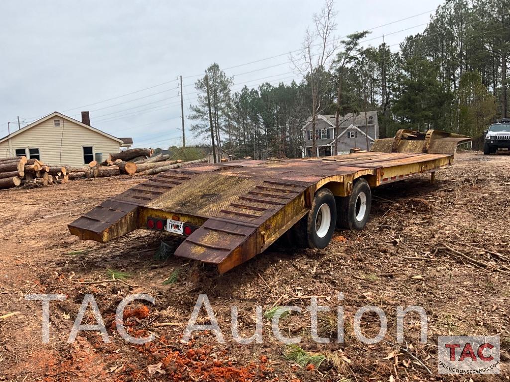 Homemade 45ft Lowboy Trailer