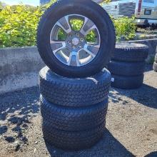 4 x Goodyear 255 65 17 on chevy rims
