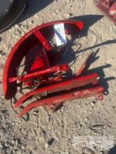 MOTORCYCLE PARTS RED W/FENDERS