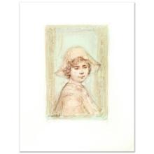Edna Hibel (1917-2014) "Victoria" Limited Edition Lithograph on Paper