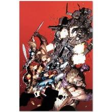 Marvel Comics "Ultimate Avengers Vs New Ultimates #1" Limited Edition Giclee On Canvas